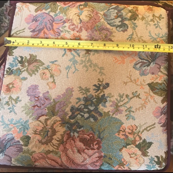 Set of 4 cushions | decorative pillows | floral - Picture 3 of 3